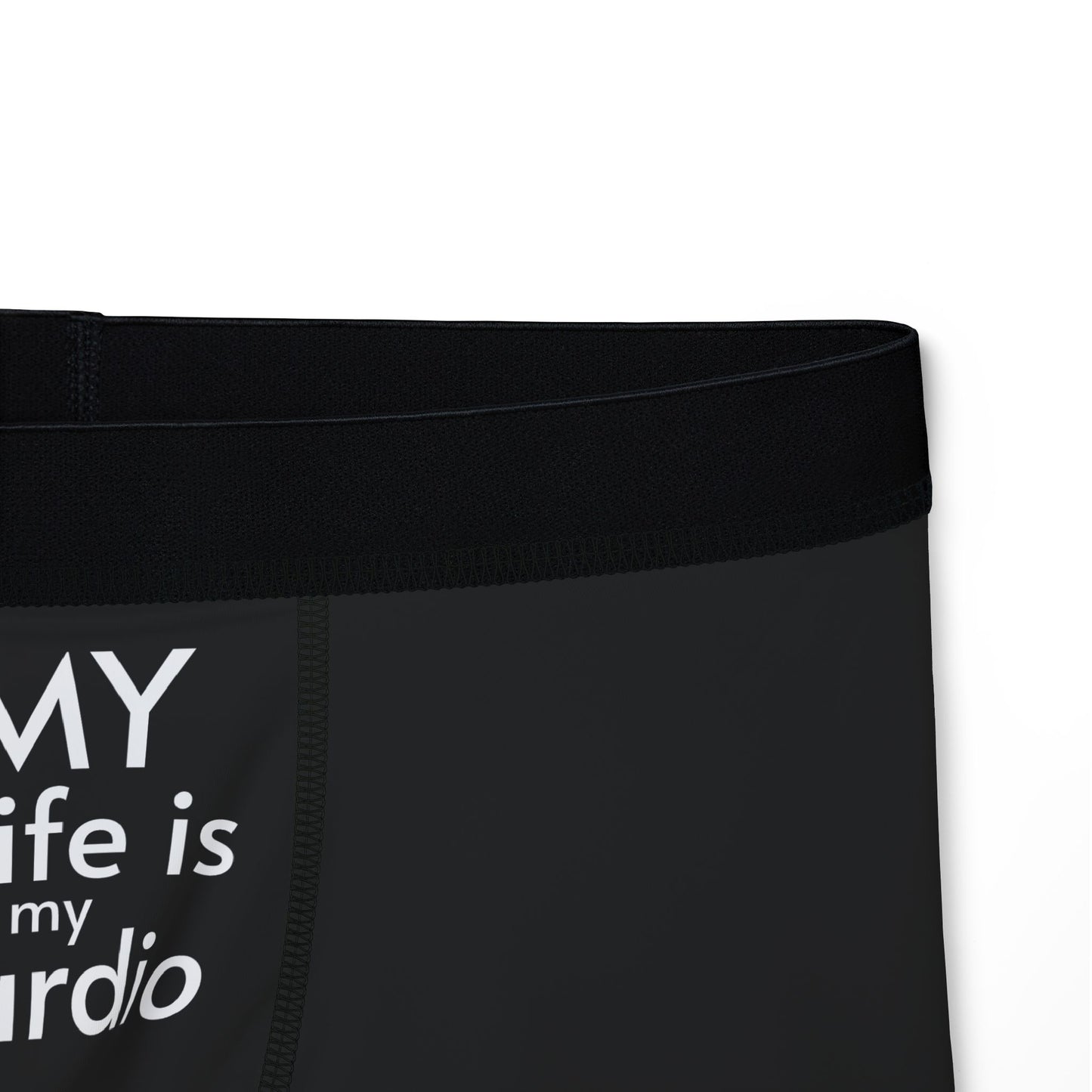 Men's Boxers - 'My Wife is My Cardio' Funny Boxer Shorts