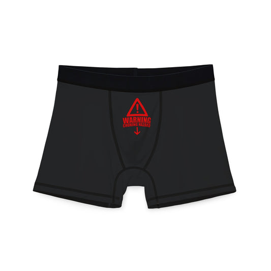 Men's Boxers - 'Warning: Change Ahead' Design, Comfortable & Stylish Underwear