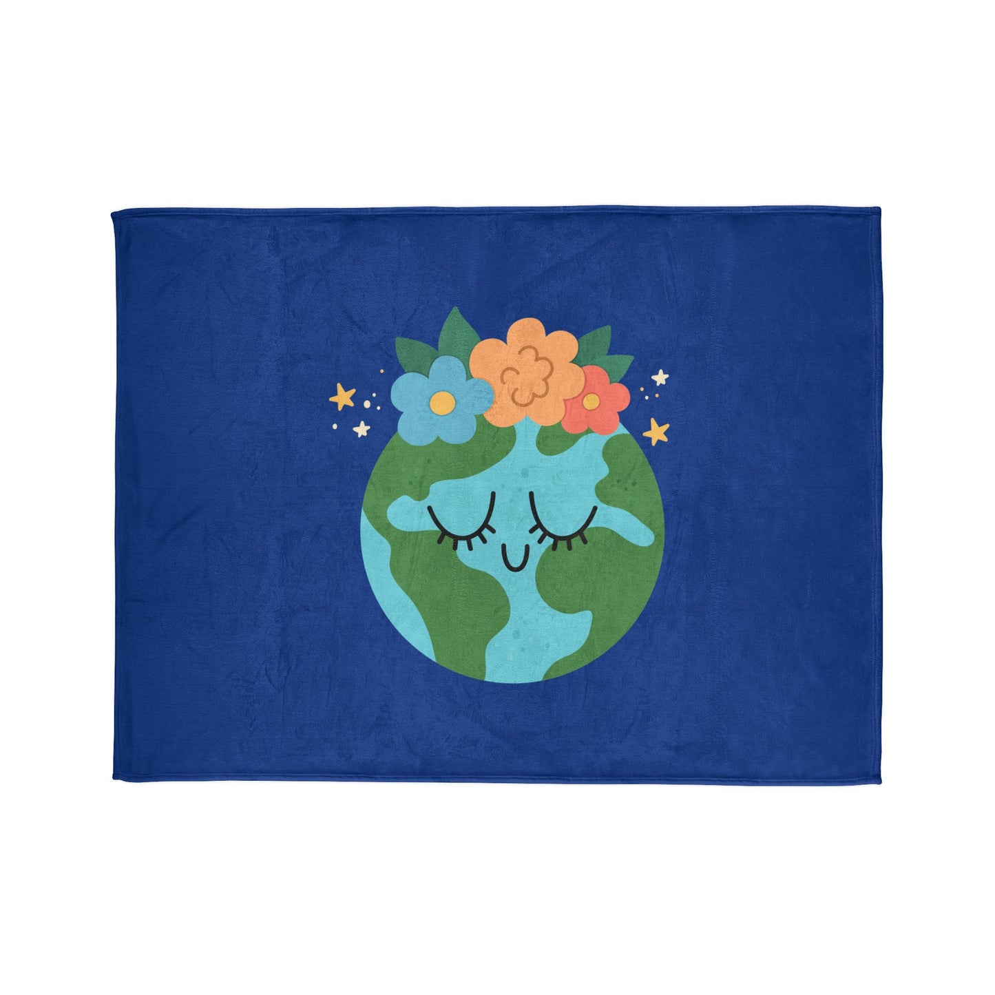 Eco-Friendly Earth Blanket - Cozy & Colorful Throw for Nature Lovers