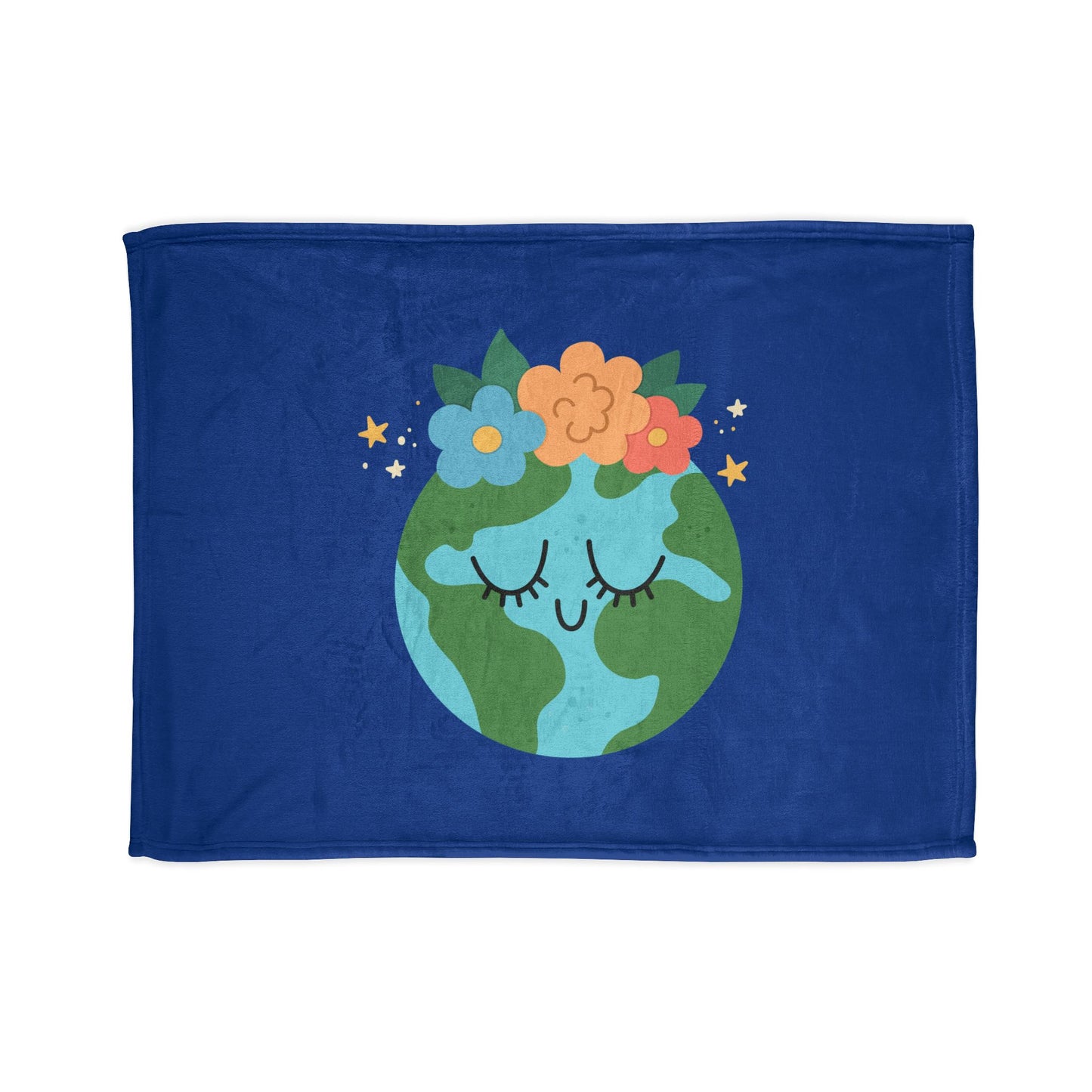 Eco-Friendly Earth Blanket - Cozy & Colorful Throw for Nature Lovers