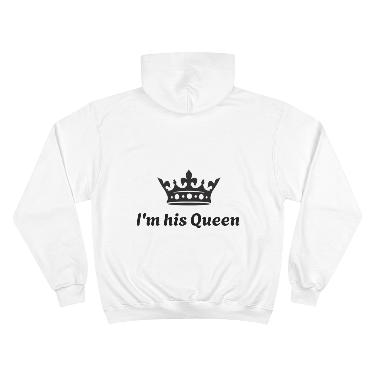 His Queen Champion Hoodie - Stylish Couples Apparel for Comfort and Love