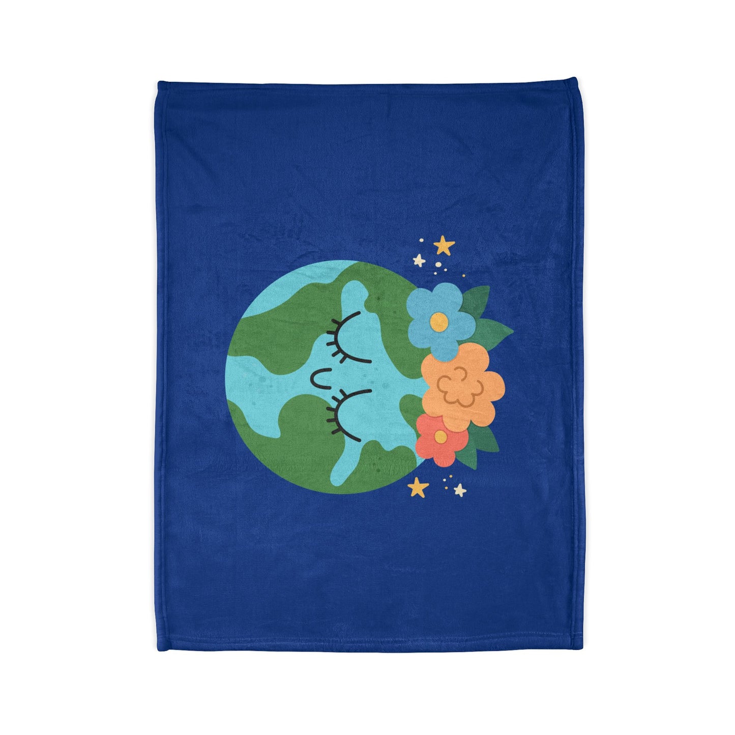 Eco-Friendly Earth Blanket - Cozy & Colorful Throw for Nature Lovers