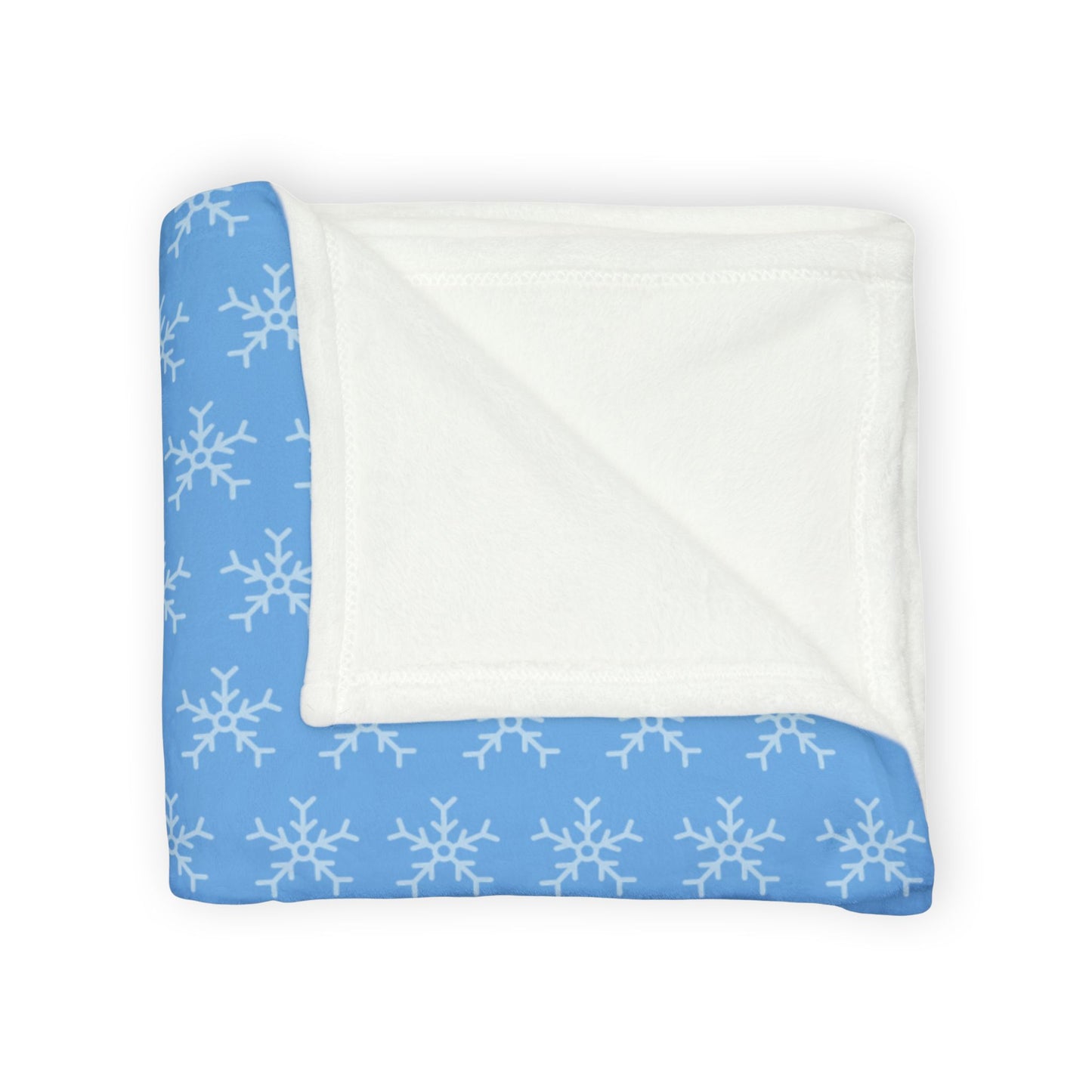 Let It Snow Soft Polyester Blanket - Cozy Winter Decor