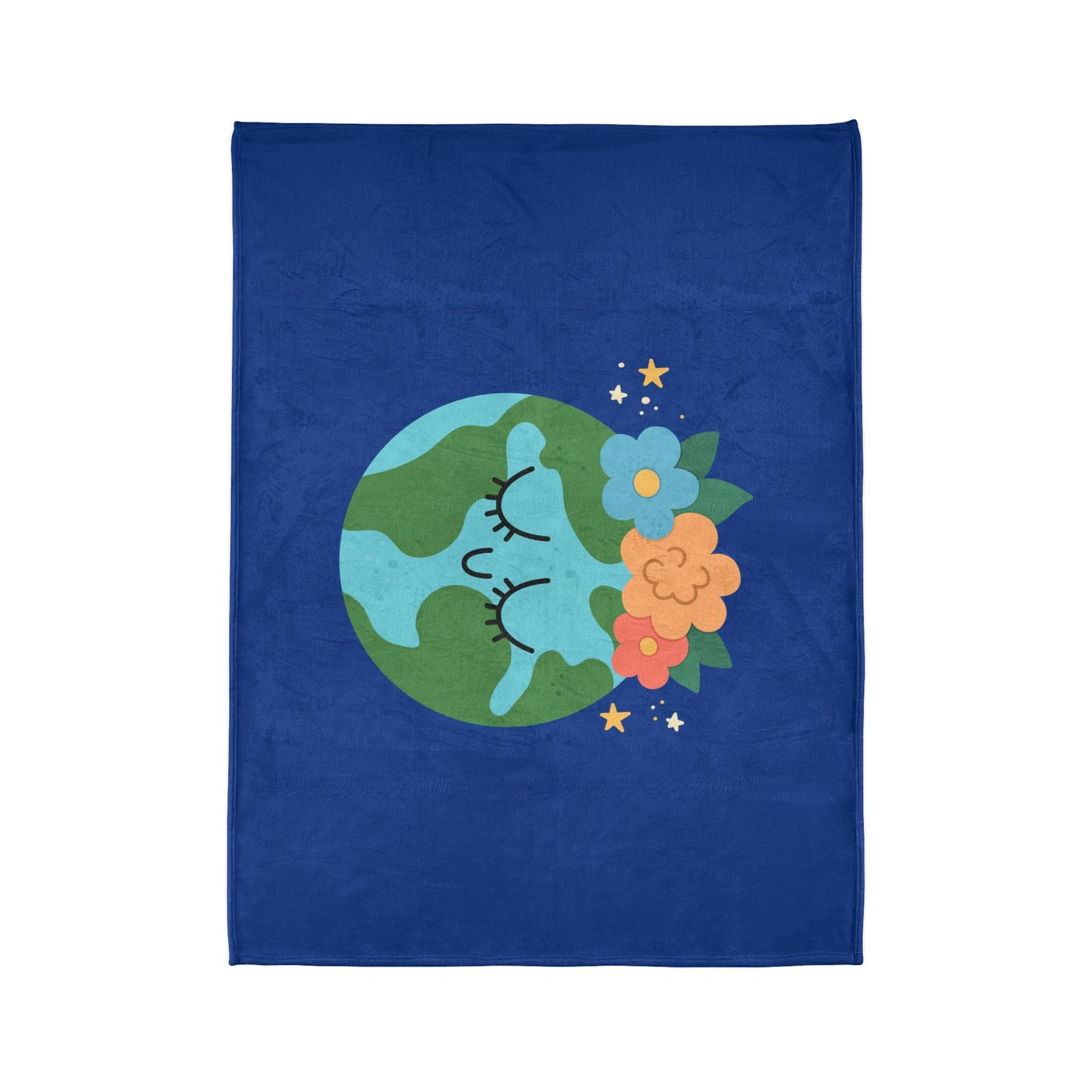 Eco-Friendly Earth Blanket - Cozy & Colorful Throw for Nature Lovers