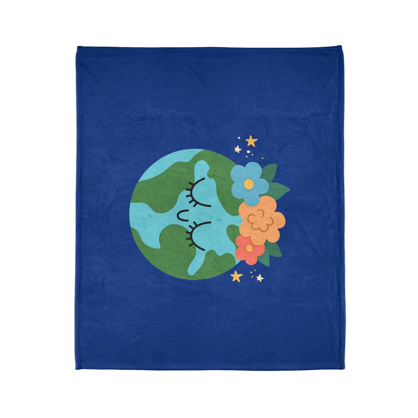 Eco-Friendly Earth Blanket - Cozy & Colorful Throw for Nature Lovers