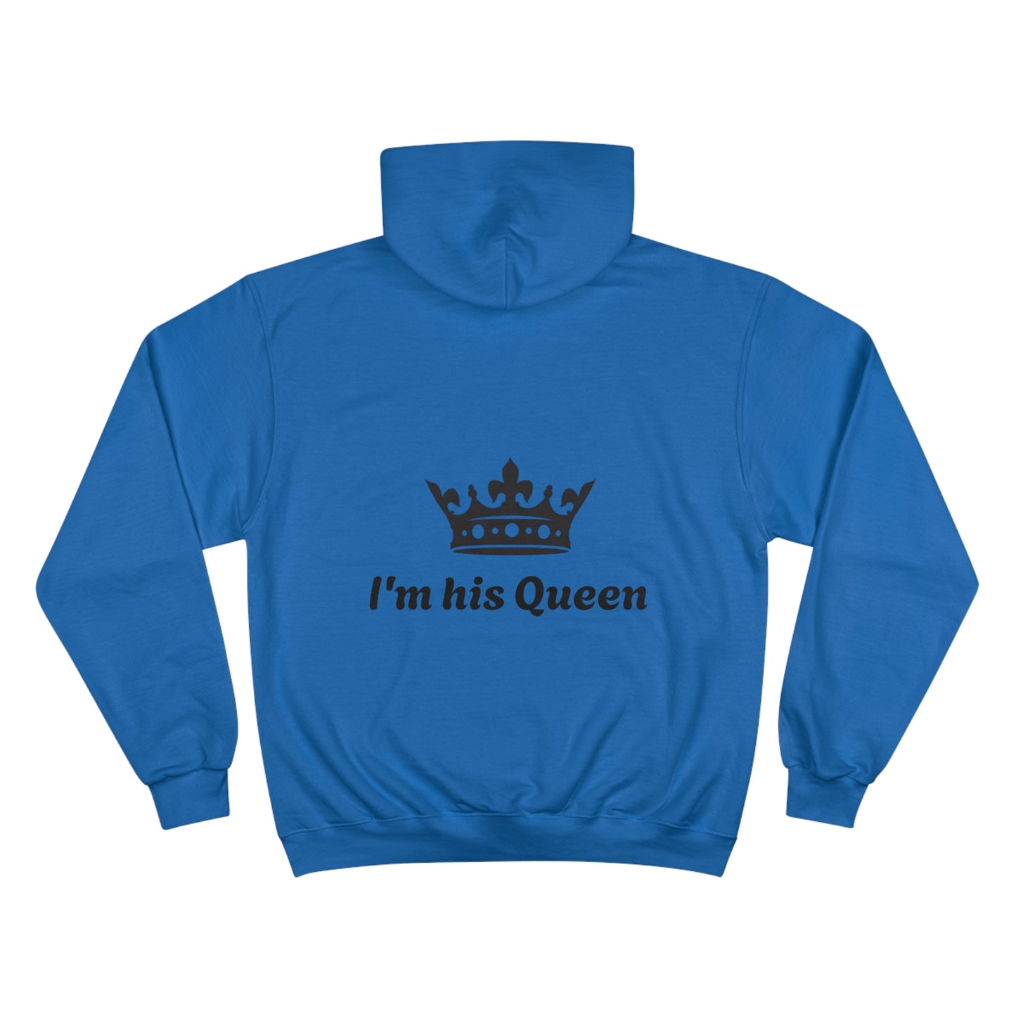 His Queen Champion Hoodie - Stylish Couples Apparel for Comfort and Love