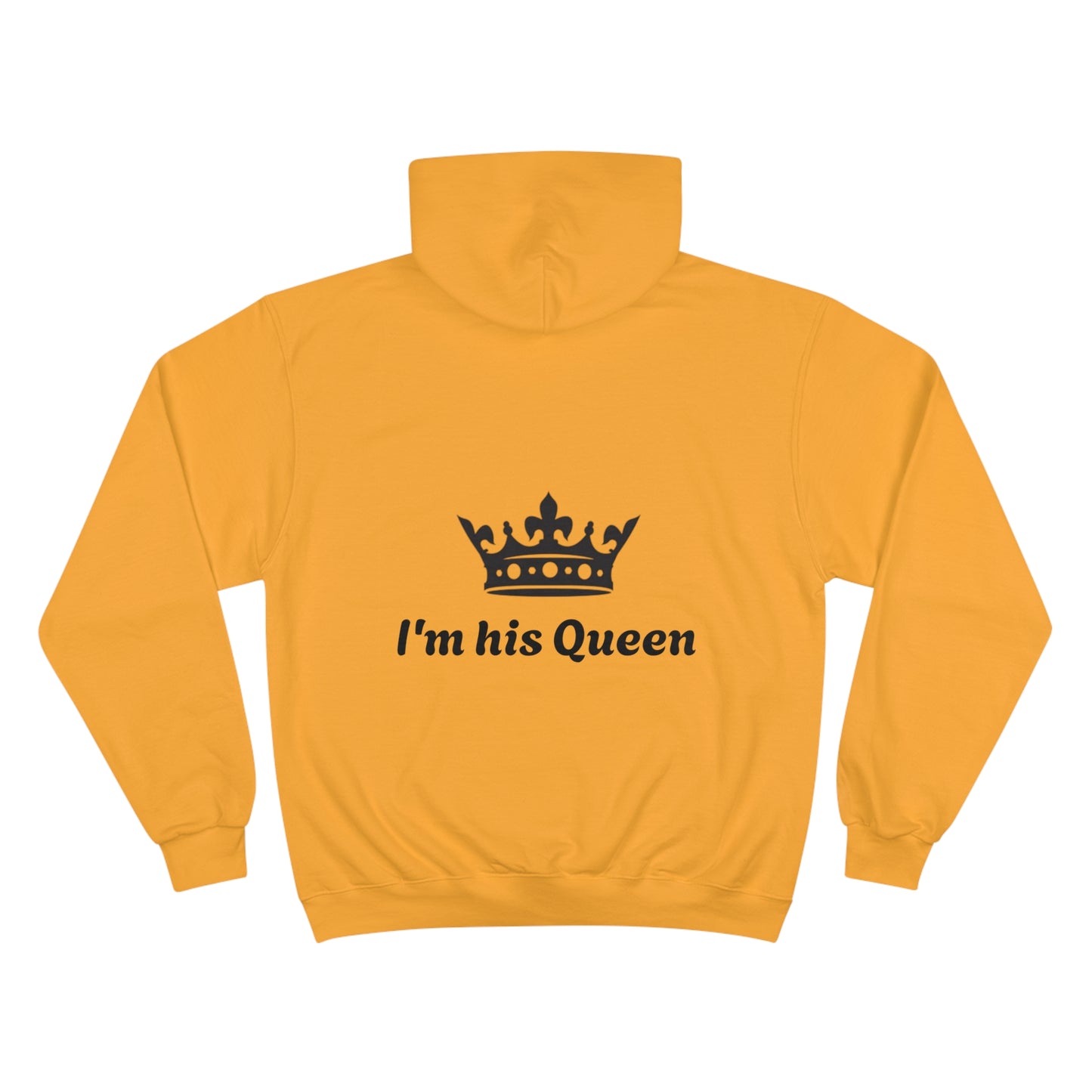 His Queen Champion Hoodie - Stylish Couples Apparel for Comfort and Love