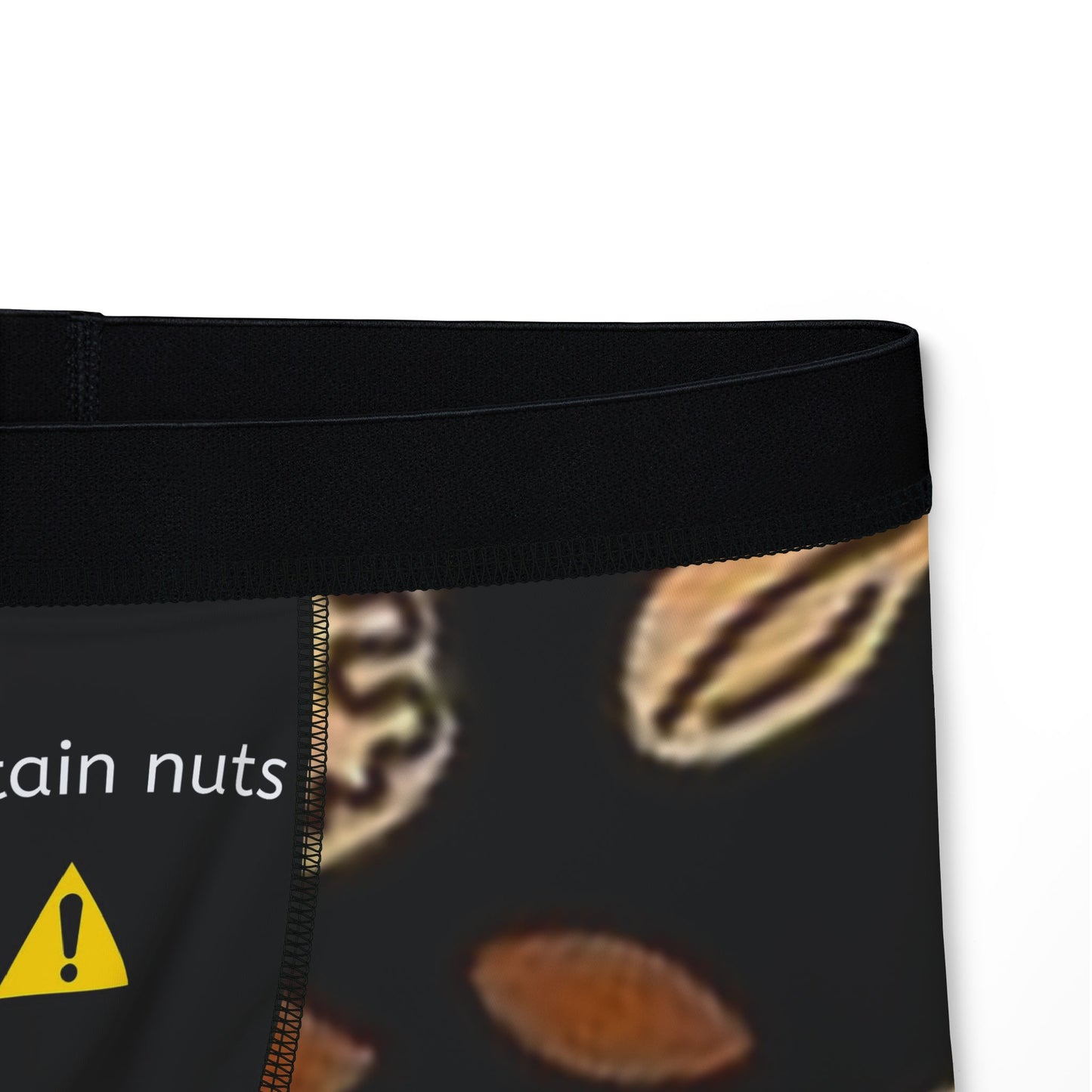 Funny Nutty Boxers | Gift for Men | Quirky Underwear with 'Contain Nuts' Warning