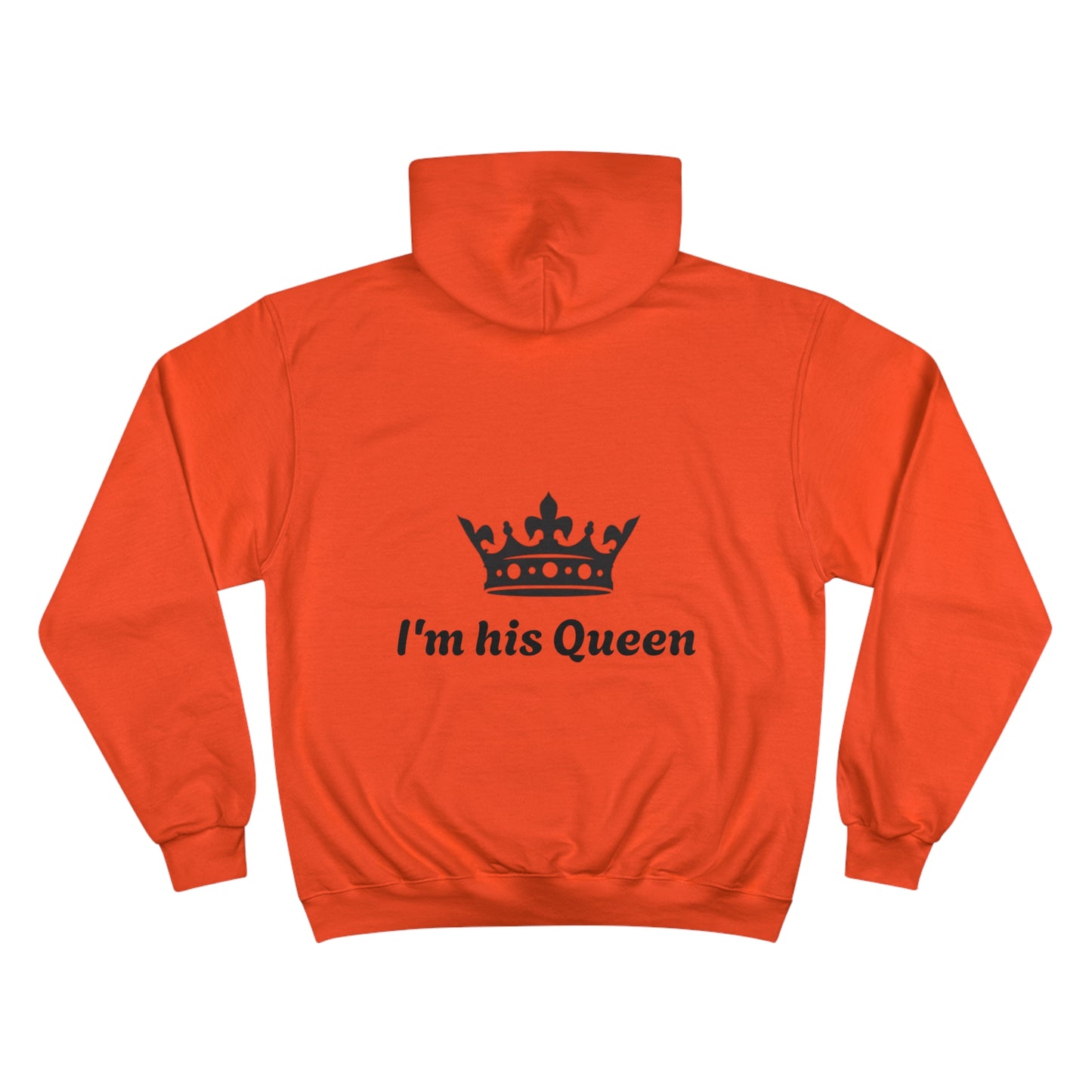 His Queen Champion Hoodie - Stylish Couples Apparel for Comfort and Love