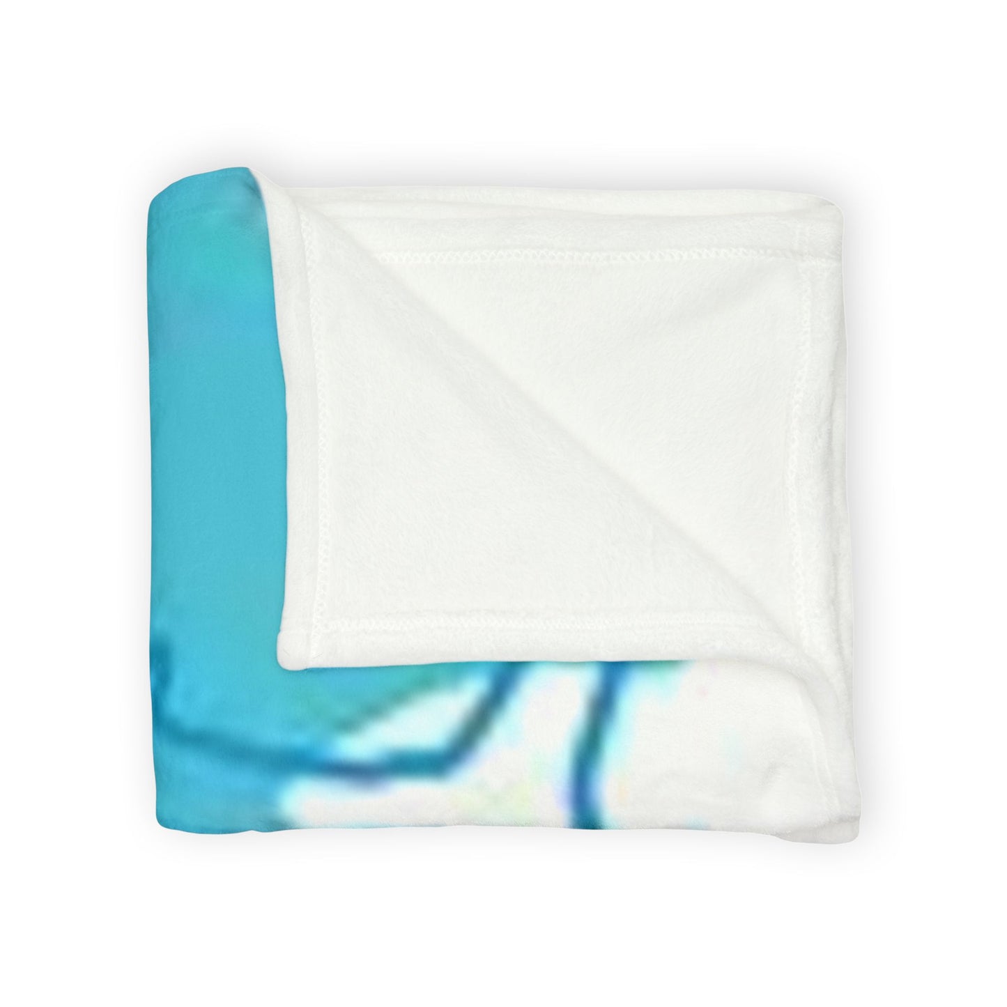 Ocean-Inspired Shark Pattern Soft Polyester Blanket