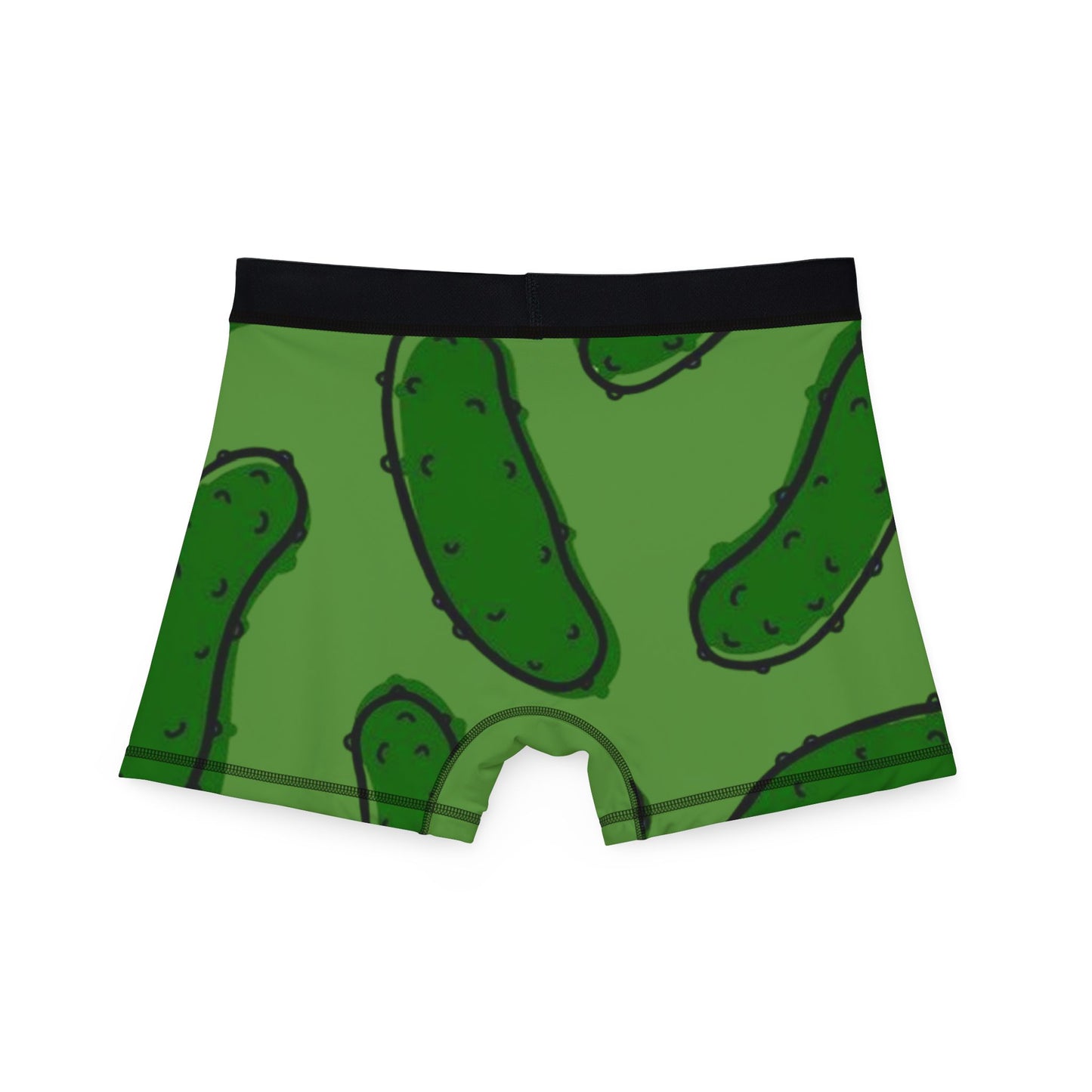 Funny Pickle Print Men's Boxers - Comfortable & Fun Loungewear