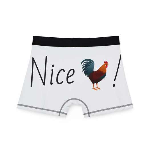 Funny Rooster Men's Boxers - Comfortable and Stylish Underwear!