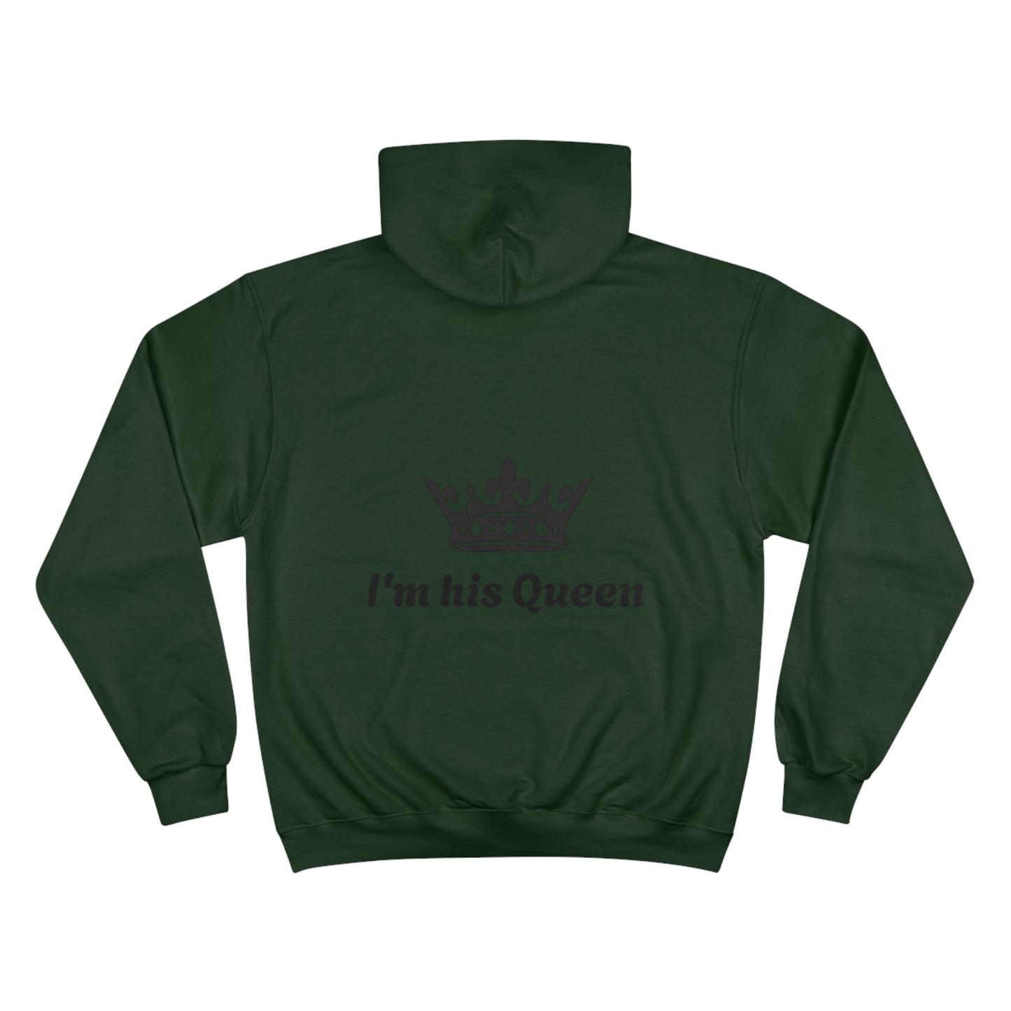 His Queen Champion Hoodie - Stylish Couples Apparel for Comfort and Love