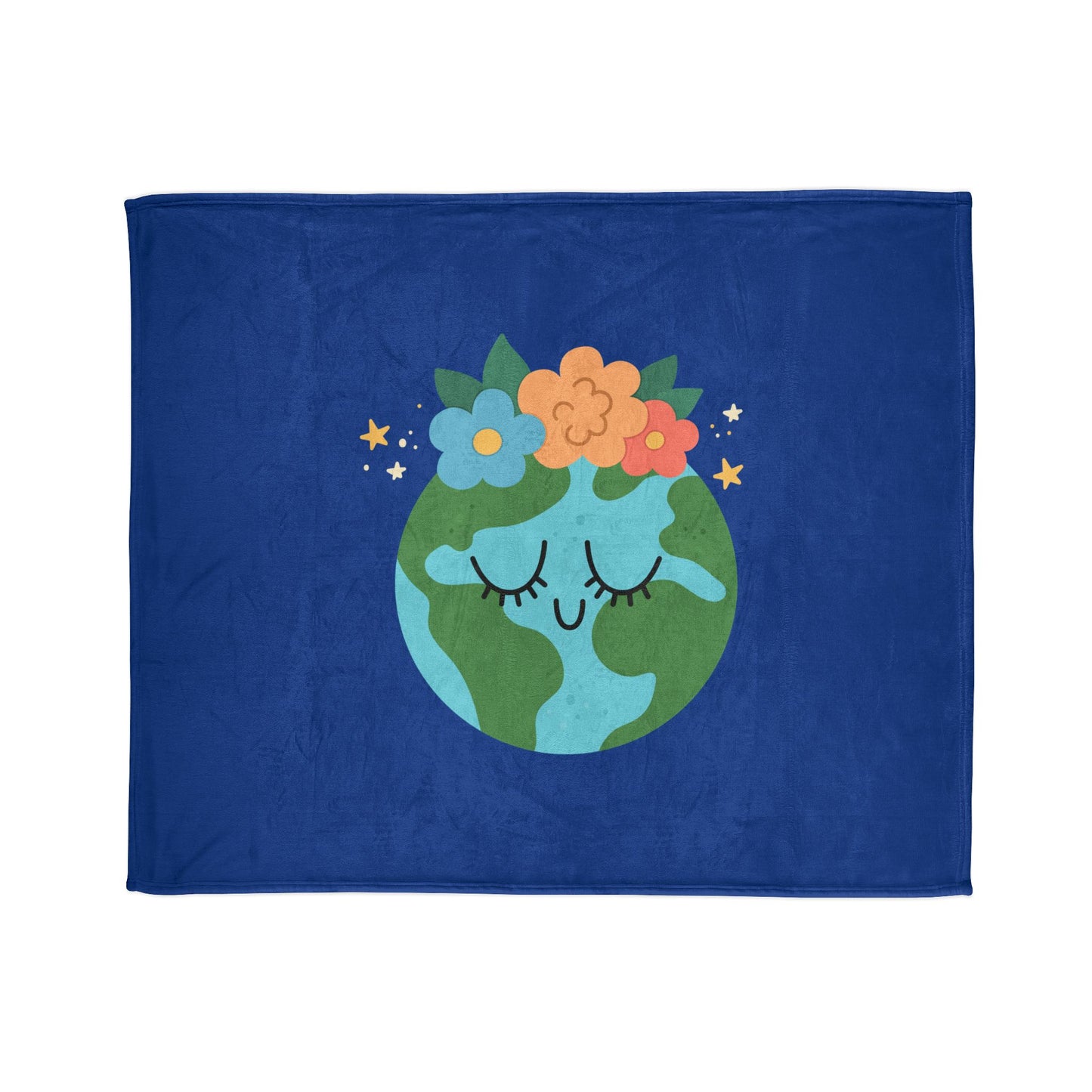 Eco-Friendly Earth Blanket - Cozy & Colorful Throw for Nature Lovers