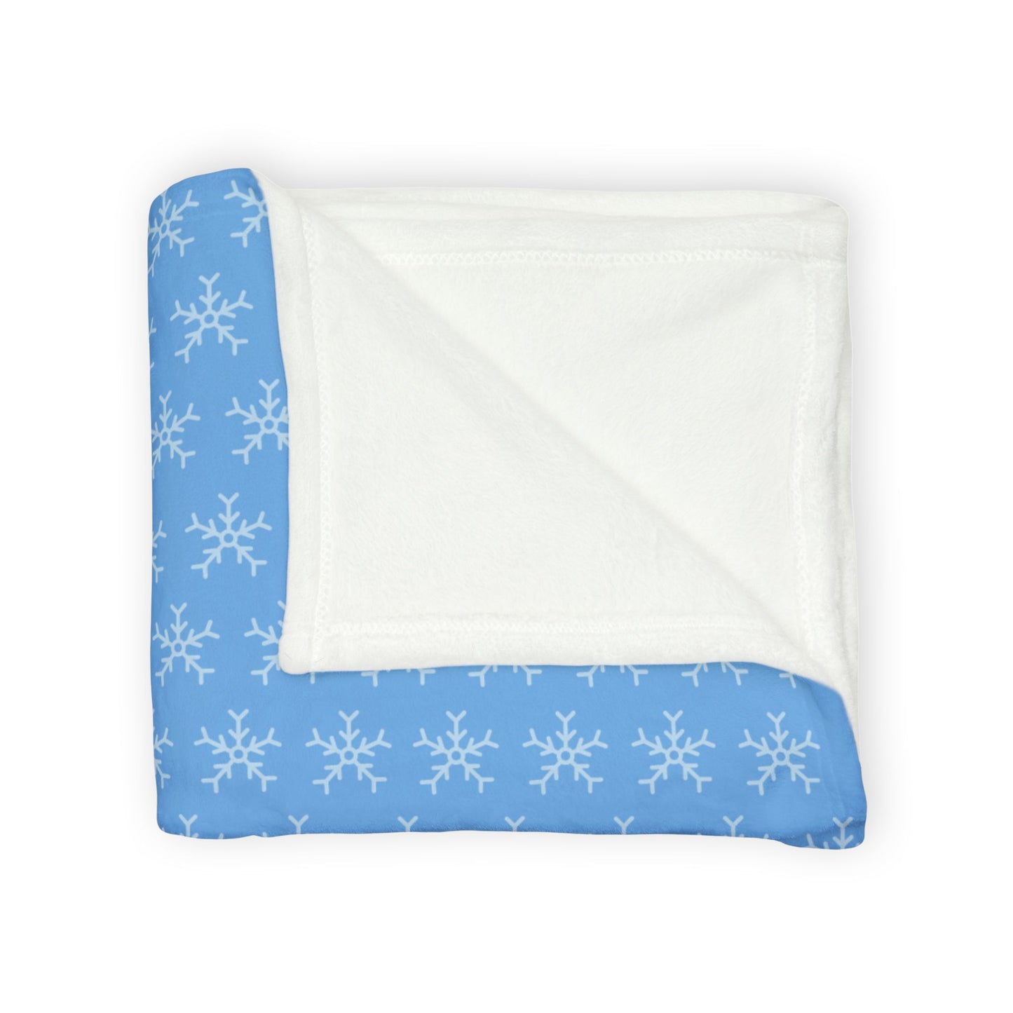 Let It Snow Soft Polyester Blanket - Cozy Winter Decor