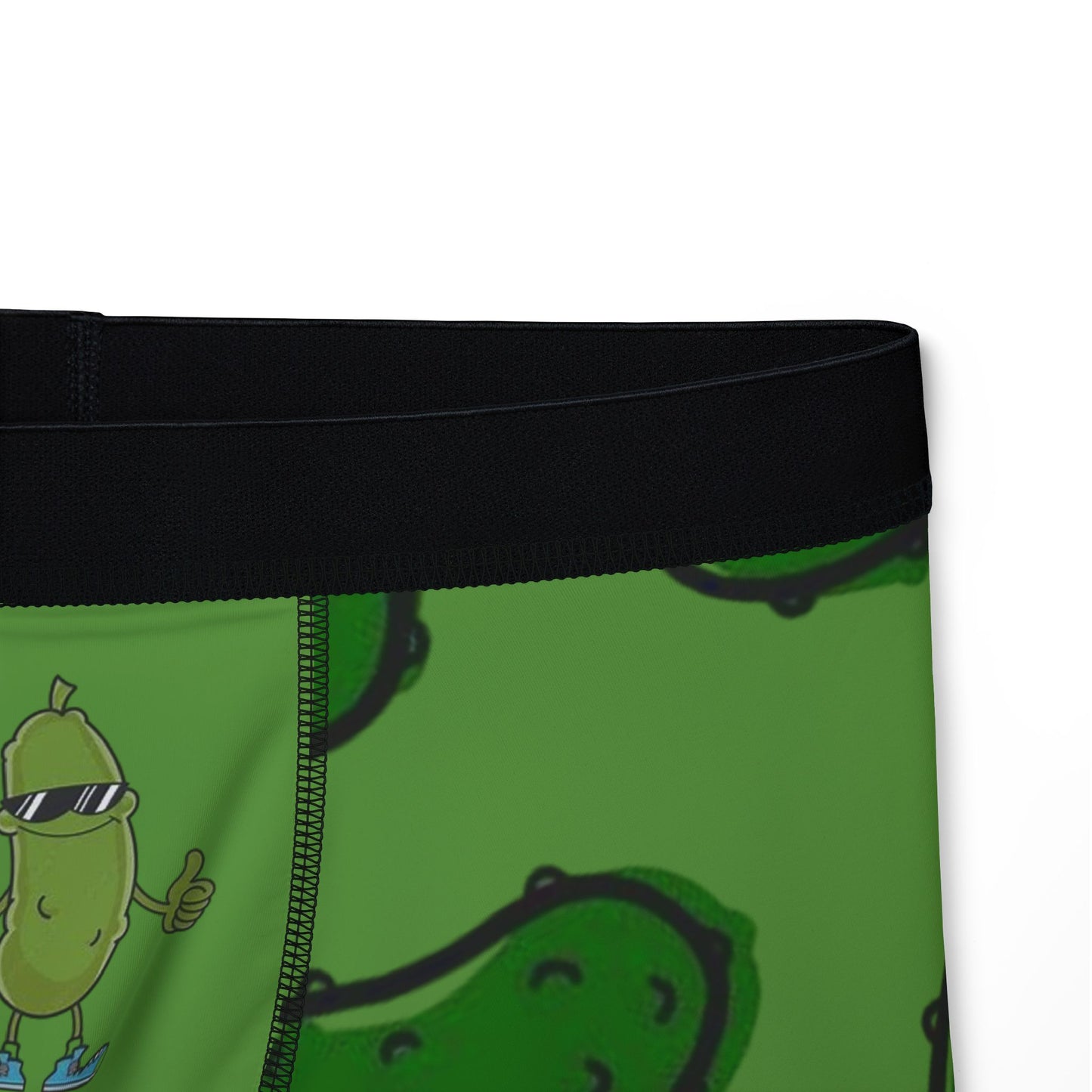 Funny Pickle Print Men's Boxers - Comfortable & Fun Loungewear